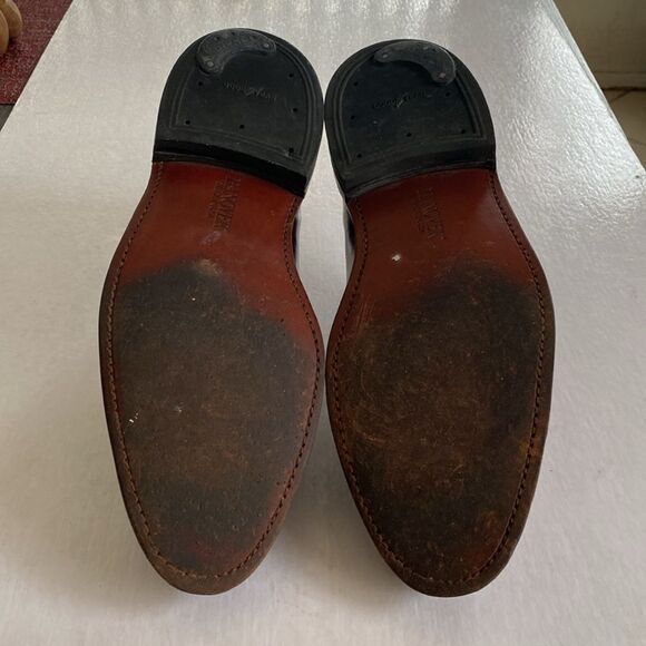 Classic Brown Leather Oxfords - Picture 5 of 8